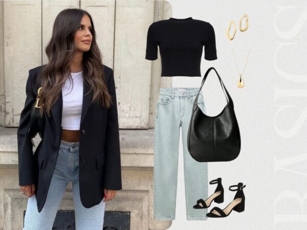 Cropped + jeans = match perfeito!